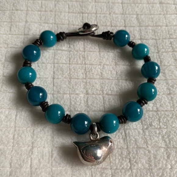 Fossil Jewelry - Fossil bird bracelet